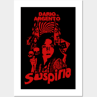 Suspiria Halloween Red Posters and Art